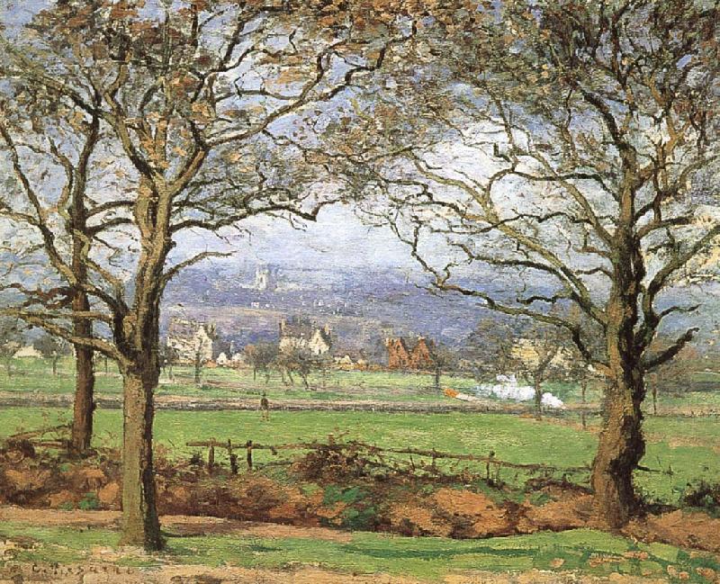 Park view, Camille Pissarro